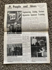 1965 CHRYSLER CORPORATION = PEOPLE AND IDEAS VOL 1 #1 =ENGINEERING PUBLICATION