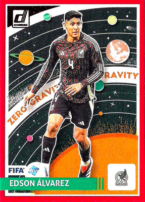 Edson Alvarez Zero Gravity Red 2024-25 Donruss #23