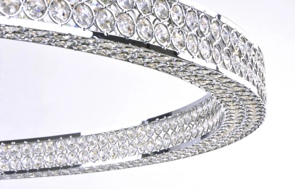 Maxim 39772 Eternidad 20"W Colgante Cristal LED - Cromo Foto 2 de 3