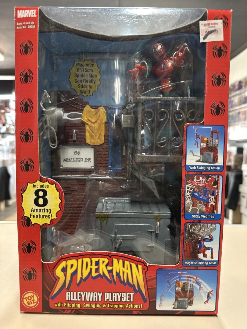 Spider-Man Alleyway Playset Toy Biz 2002 | eBay