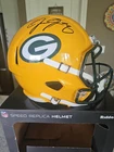 Josh Jacobs Signed Green Bay Packers Full Size Speed Replica Helmet Beckett Auto