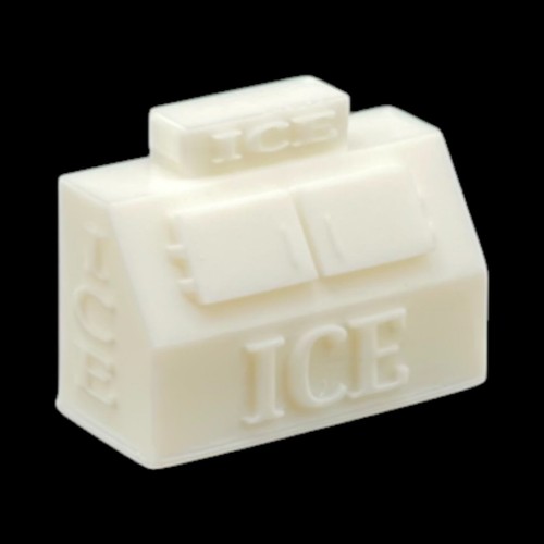 Retail Ice Coolers Resin (2pcs) - HO Scale - White - Picture 5 of 8