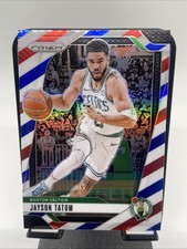 2024-25 Panini Prizm - Jayson Tatum #103 Red White & Blue Prizm