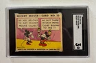 1935 R89 Mickey Mouse Gum Do You Belong to any Mickey Mouse Clubs #33 SGC 3 Card