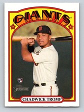 2021 Topps Heritage #631 Chadwick Tromp San Francisco Giants Rookie