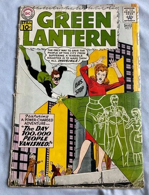 Green Lantern #7 (1961)   Origin & 1st Sinestro! Gil Kane Cover Art