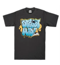 Streetwise D-Boy Bubble Graphic T-Shirt Black M-L-XL-2XL-3XL-4XL-5XL