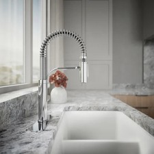 Kohler Provo Semi-Pro Kitchen Faucet, Chrome, Sealed / Box Damage