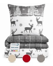 Biber 2tlg 4tlg  Bettw&auml;sche Winter Weihnachten Baumwolle 135x200 155x220 warm