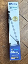 NEW Ultimaxx 50" Tripod UM TR50 Lightweight Portable Aluminum w/ Carrying Case