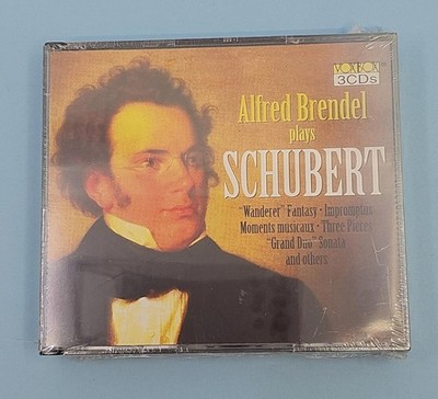 Alfred Brendel Plays Schubert CD Wanderer Fantasy Impromptu 1996