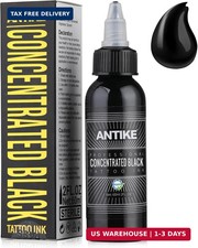 Black Tattoo Ink 2Oz Pro Tattoo Ink Concentrated Black 60Ml USA Standard Pigment