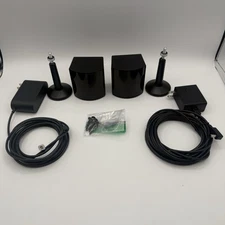 Valve Index Base Station 2.0 (PAIR) –Wall Mounts & Power Adapters –Used Working