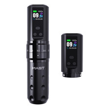 Mast Fold2 Pro Tattoo Gun, Wireless Rotary Tattoo Pen Machine, Real 7 Strokes