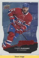 2017-18 Upper Deck MVP Colors and Contours Level 1 Blue Tomas Plekanec READ 0e3