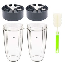 Tanzfrosch 32oz Cup and Extractor Blade Replacement Parts Blender 32oz, Grey
