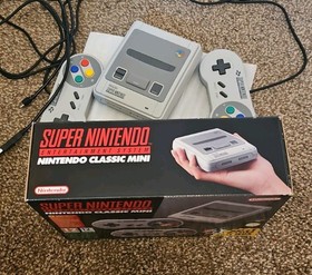 Nintendo Super NES Classic Edition Mini Home Console - Grey