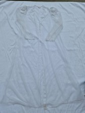 Frederick's of Hollywood Women's White Nylon Lace Full Slip, Solid, Size L