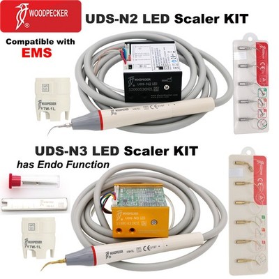 Woodpecker Dental Ultrasonic Scaler N2/N3 LED HW-5L Scaler Handpiece Chair Unit
