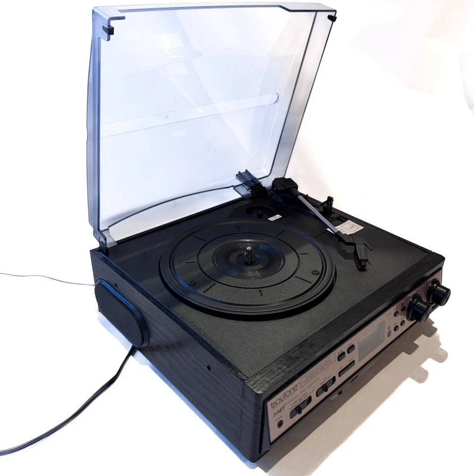 Boytone BT-27R-C Bluetooth Stereo Audio system Turntable CD, Cassette Radio - Image 3 of 4
