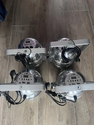 4X Showtec Led Par 64 CW/WW (Warmweiß und Kaltweis) Scheinwerfer - Bild 1 von 3