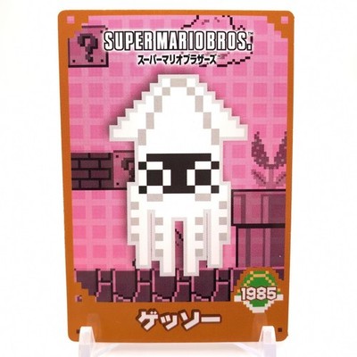 Blooper Super Mario Bros. Trading Card Top Nintendo Japan ii686