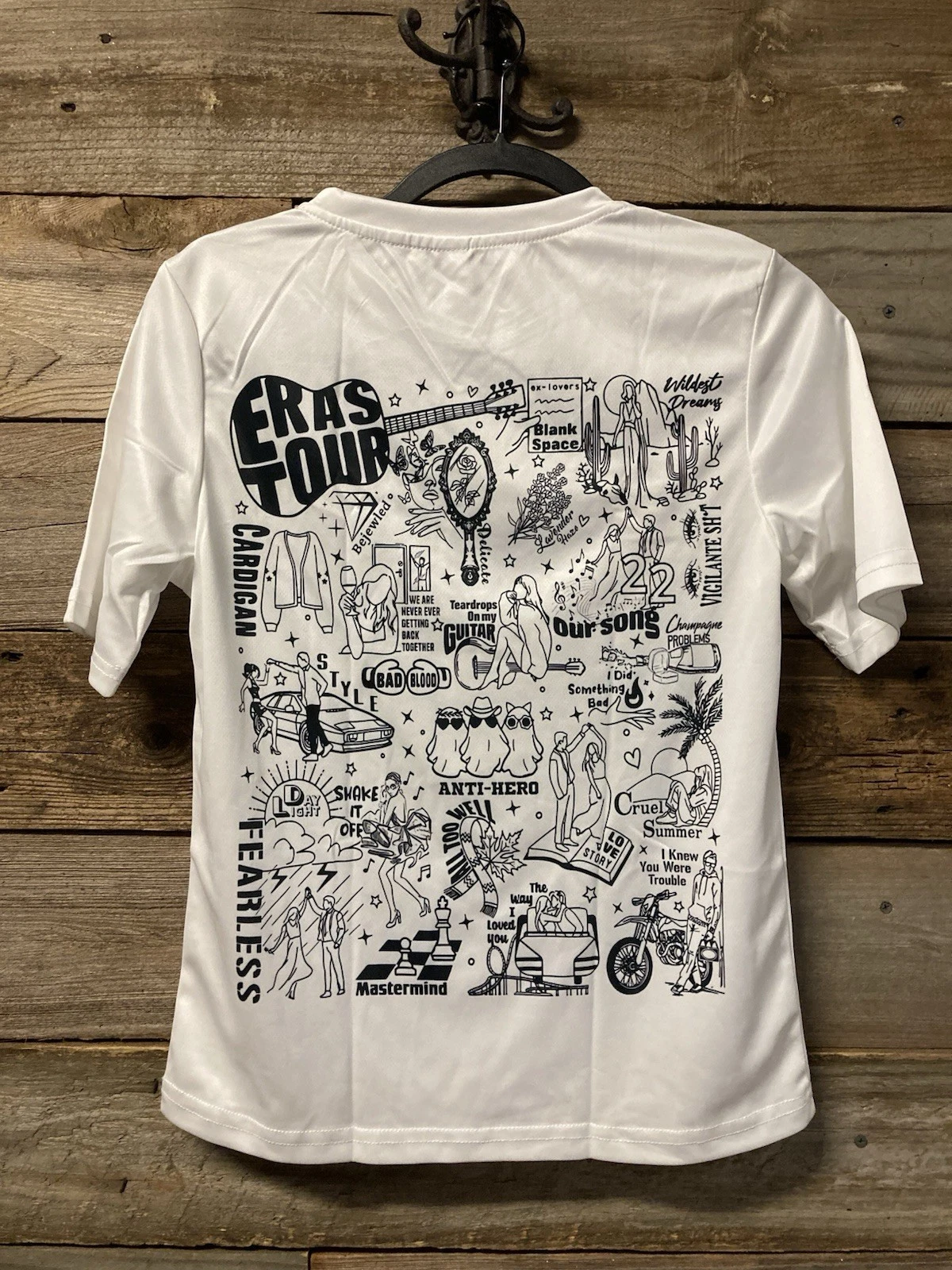 Swift Era's Tour Multi Color Tee Shirt