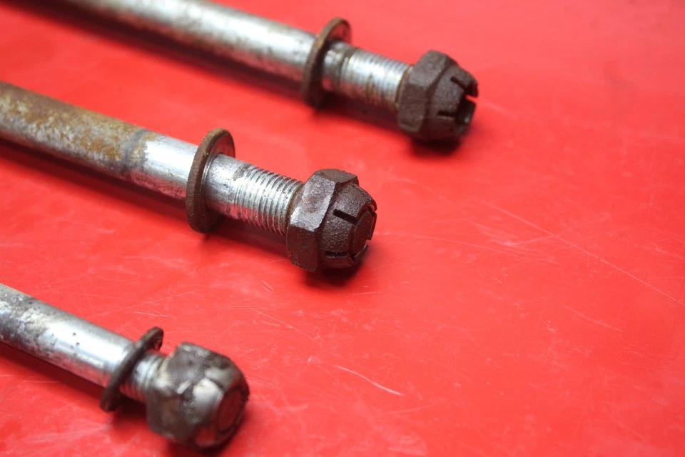 Suzuki T250 1971 pernos de montaje del motor  Foto 3 de 4