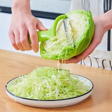 Cabbage Grater Wide Peeler Shredder Slicer Kitchen Tool Green Multifunctional
