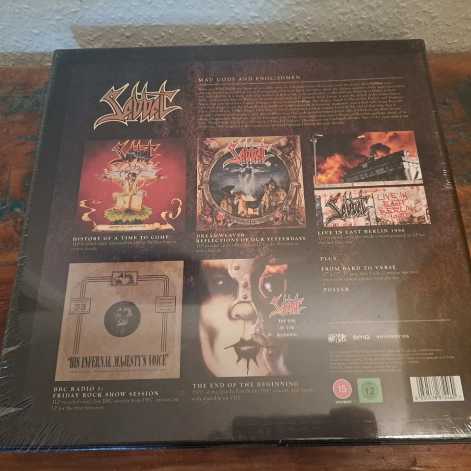 Sabbat-Mad Gods And Englishmen, BoxSet, Deluxe Edition, 5 LPs und 1 DVD - Bild 3 von 3
