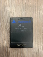 Sony PlayStation 2 8MB Memory Card - Black - SCPH-10020