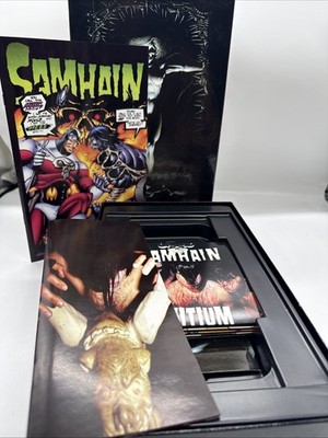 洋楽 SAMHAIN - Box Set CD VHS SAMHAIN CD Box Set with 5 Disc Set, Booklet, VHS Reissue 2000