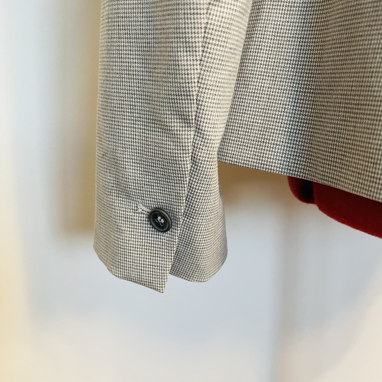 ZARA Blazer Jacket Basic Collection Womens Hounds… - image 8