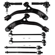 8Pcs New Front Lower Control Arms Tie Rods Sway Bars For Chrysler Town & Country