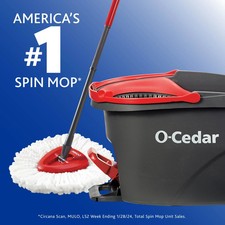 O-Cedar EasyWring  Spin Mop  Bucket System, Free ship