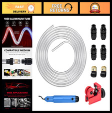516 Od Aluminum Fuel Line Kit - 10ft Hard Line Tubing 1060 Grade Coiled Pipe 516 Od Aluminum Fuel Line Kit - 10ft Hard Line Tubing 1060 Grade Coiled Pipe
