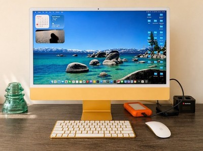 Apple iMac 24  M1 16GB 1TB Yellow 4.5K Retina Open Box