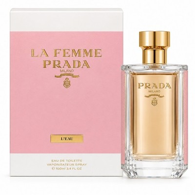 LA FEMME L' EAU * Prada 3.4 oz / 100 ml Eau de Toilette (EDT) Women Perfume