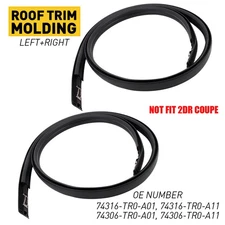 Windshield Reveal Surround Molding Trim For Honda Civic 2012-2015 #74306-TR0-A01