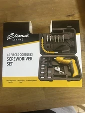 41 Pieces Cordless Screwdriver set Eternal Living 