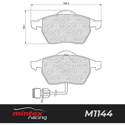 Mintex Racing MDB1531 M1144 High Performance Brake Pads