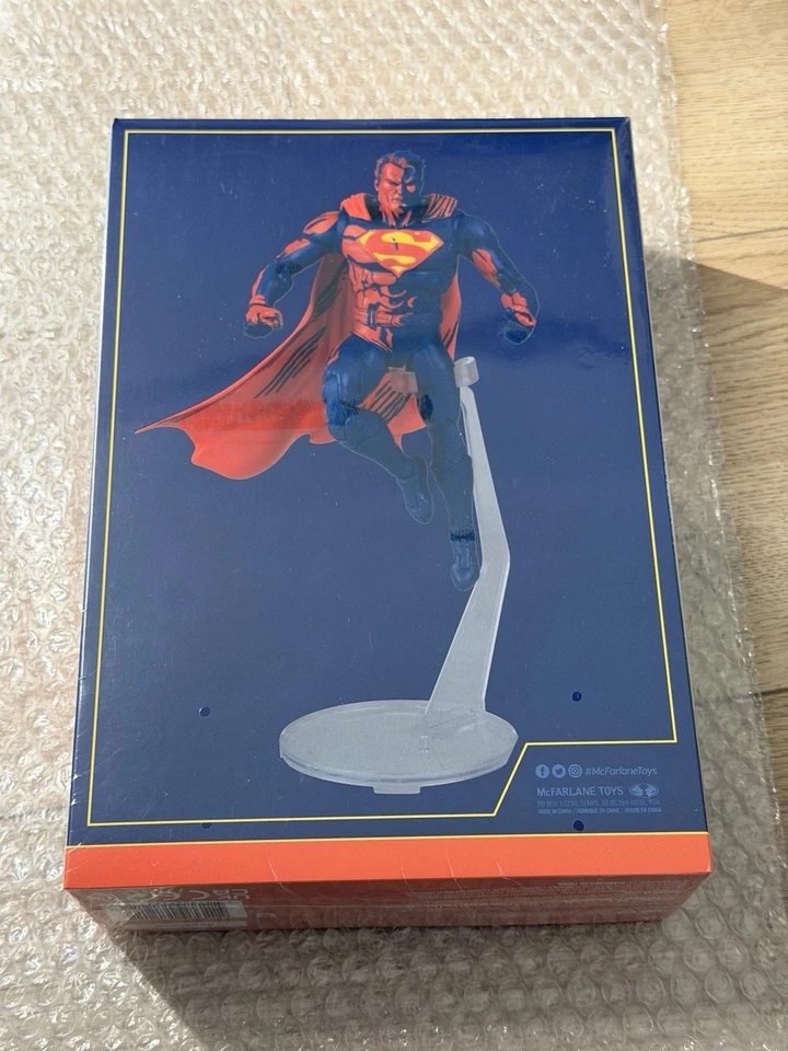 McFarlane Superman 85 Aniversario Etiqueta Dorada 2023 SDCC Exclusivo Nuevo Foto 4 de 4