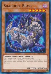 Shaddoll Beast SDSH-EN008 Common 1st Edition