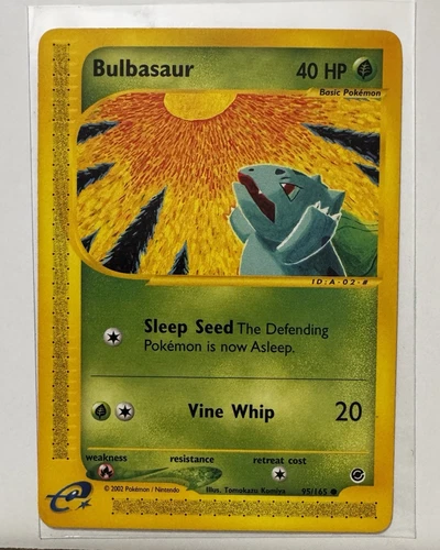 Pokemon TCG - Bulbasaur 95/165 - Expedition Non-Holographic