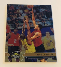 2001-02 Stadium Club Tyson Chandler Silver Rookie Card - Chicago Bulls. rookie card picture