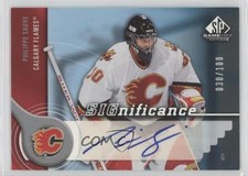 2005-06 SP Game Used Edition SIGnificance 30/100 Philippe Sauve #S-PS Auto 0uj7