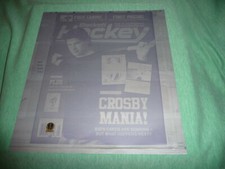 * SALE! * SIDNEY CROSBY 1/1 Printing Plate Beckett Magazine THE CUP ROOKIE COVER