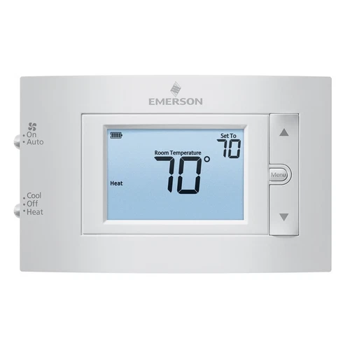 Emerson Non Programmable Digital Thermostat with Backlit Display 1H 1C 45 99 F
