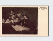 Postcard De Anatomische Les By Rembrandt