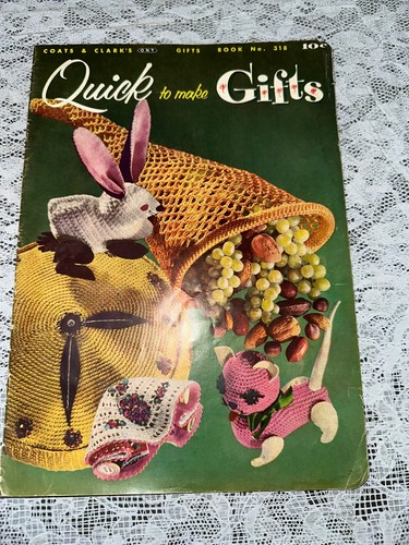 quick to make gifts 1955 crochet patterns